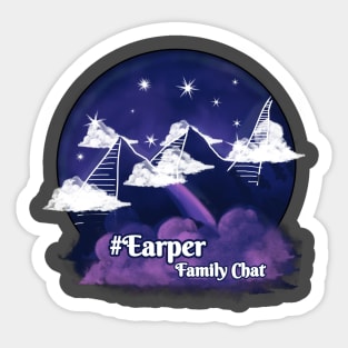 Earper Family Chat Tee-shirt Sticker